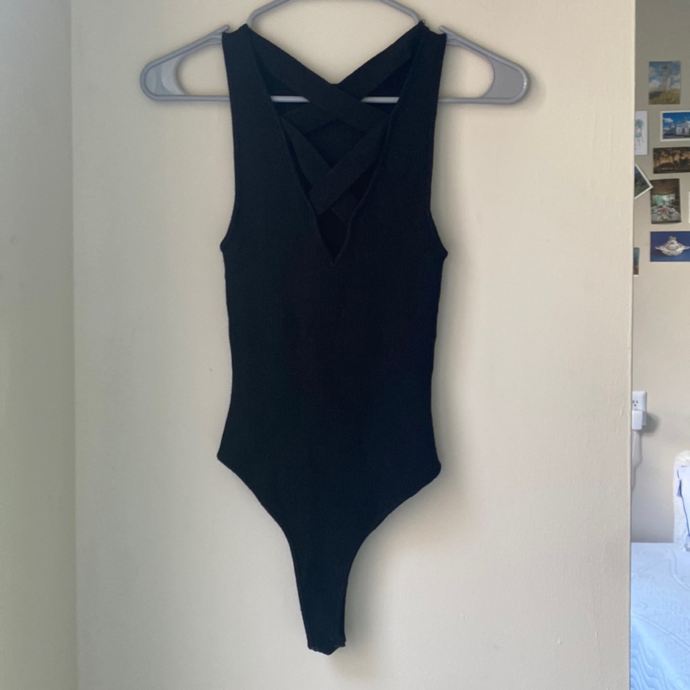 Black bodysuit